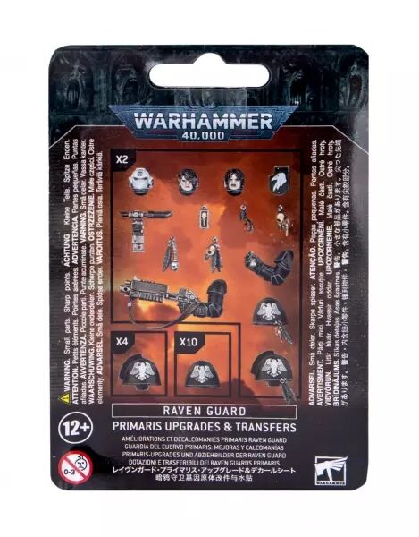 Raven Guard: Am�liorations Et D�calcomanies Primaris - Warhammer 40k - Games Workshop
