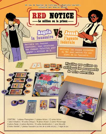 Red Notice : Le million ou la prison - Gautier de Cottreau et Baptiste Laurent - Catch Up Games