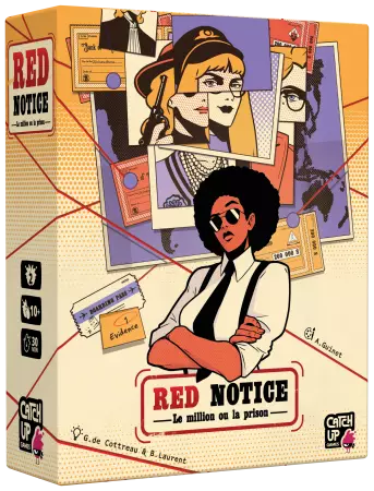 Red Notice : Le million ou la prison - Gautier de Cottreau et Baptiste Laurent - Catch Up Games