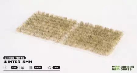 Regular Tuft  : Winter 5mm (wild) - Gamers Grass