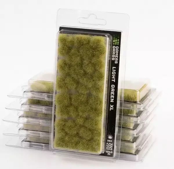 Regular Tuft : Light Green XL 12mm - Gamers Grass