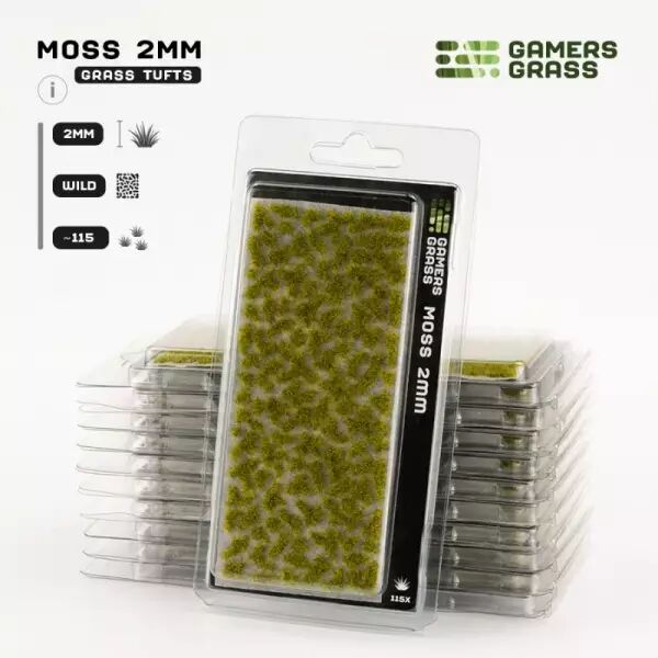 Regular Tuft : Moss 2mm - Gamers Grass