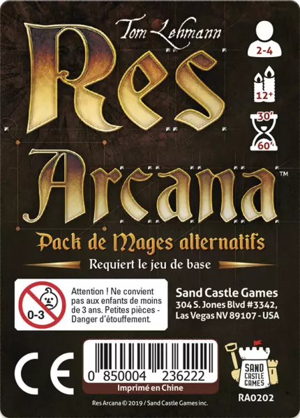 Res Arcana - Extension : Mages Alternatifs