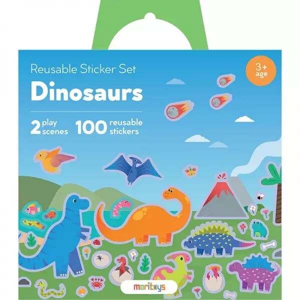 Reusable Sticker Set: Dinosaur - Moritoys
