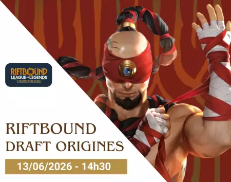 Riftbound - Draft Origines FR - 13/06/26 - 14h30