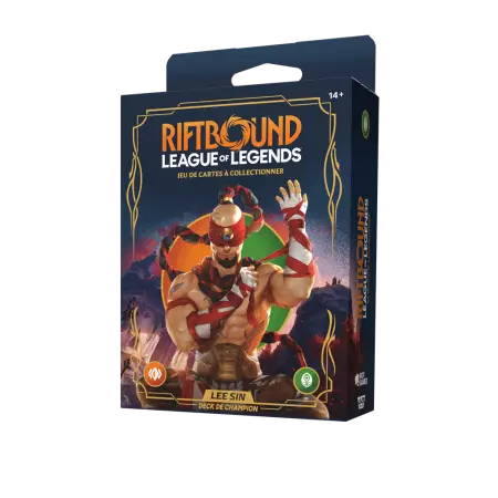 Riftbound - Set 1 : Origines Deck Lee Sin - Edition fran&ccedil;aise