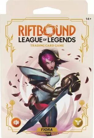 Riftbound - Set 2 : Spiritforged Deck Fiora - English Edition