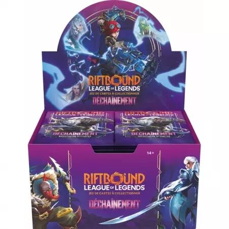  Riftbound - Set 3 : Display 24 Boosters Dechainement - Fran&ccedil;ais