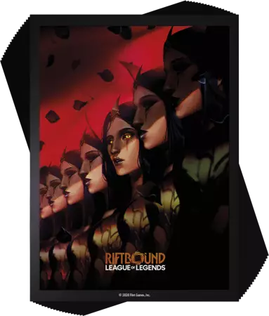 Riftbound - Set 3 : Unleashed : Leblanc Art Sleeves (100 Sleeves)
