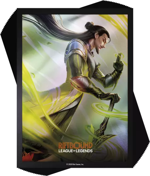Riftbound - Set 3 : Unleashed : Ma�tre Yi Art Sleeves (100 Sleeves)