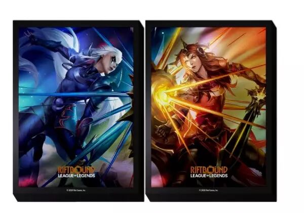 Riftbound - Set 4 : Vendetta : Diana Leona Art Sleeves (100 Sleeves)