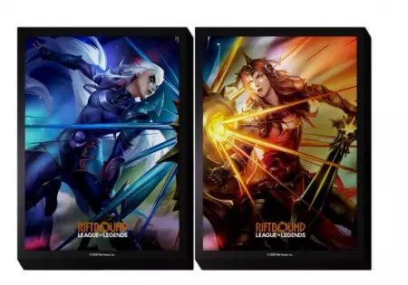 Riftbound - Set 4 : Vendetta : Diana Leona Art Sleeves (100 Sleeves)