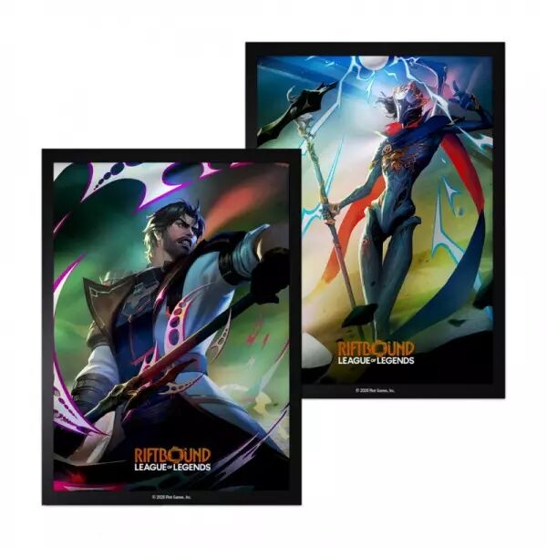 Riftbound - Set 4 : Vendetta : Jayce Viktor Art Sleeves (100 Sleeves)