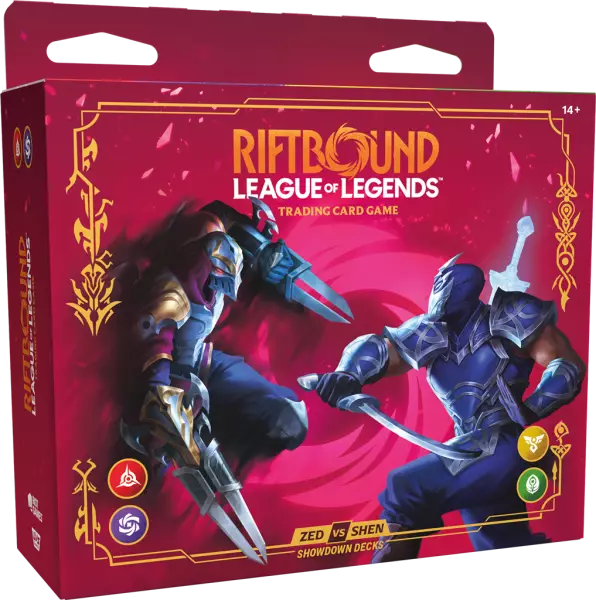 Riftbound - Set 4 : Vendetta Showdown Decks Zed Vs Shen - English