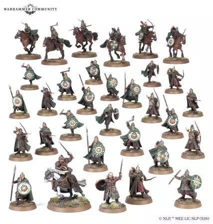 Rohan Battlehost - Middle Earth Strategy Battle Game