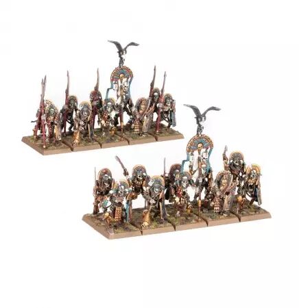 Roi des Tombes de Khemri - Gardes des Tombes (Tomb Guard) - Warhammer the Old World - Games Workshop