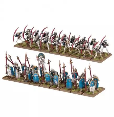 Roi des Tombes de Khemri - Guerriers/Archers Squelettes - Warhammer the Old World - Games Workshop