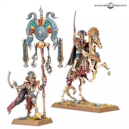 Roi des Tombes de Khemri - Herauts Royaux - Warhammer the Old World - Games Workshop