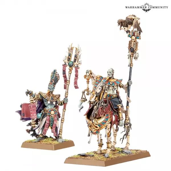 Roi des Tombes de Khemri - Pr�tres Liches - Warhammer the Old World - Games Workshop