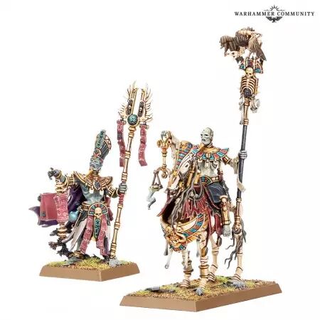 Roi des Tombes de Khemri - Prêtres Liches - Warhammer the Old World - Games Workshop