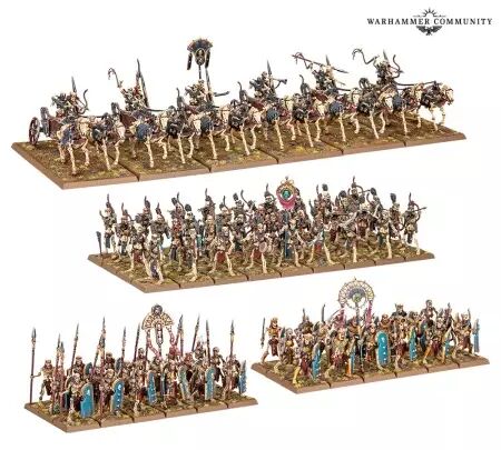 Roi des Tombes de Khemri - Set de Renforts d�Arm&eacute;e Ost de Nehekhara - Warhammer the Old World - Games Workshop