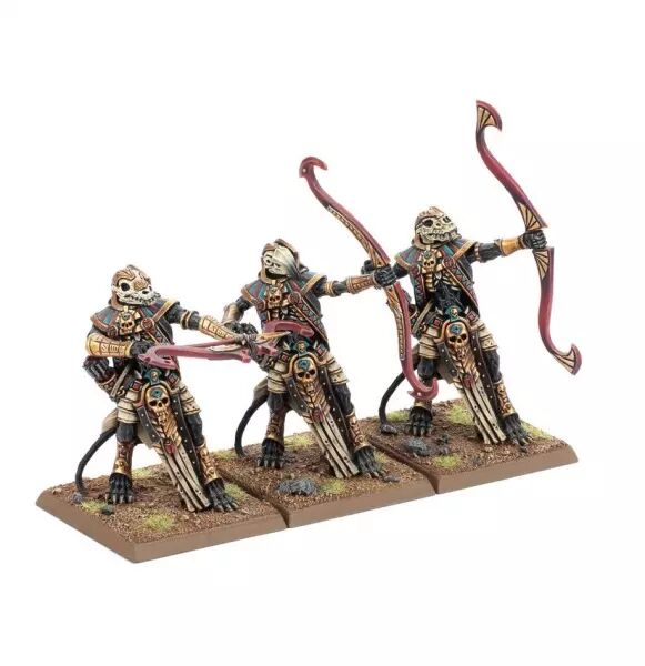 Roi des Tombes de Khemri - Ushabti avec Grands Arcs (Ushabti with Great Bows) - Warhammer the Old World - Games Workshop