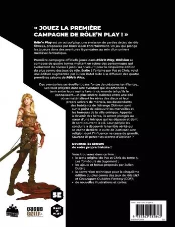 Rôle\'n Play : Oblivion 4 - Les tambours du jugement - Black Book Editions