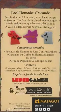 Root - Root : Pack Nomades Maraude