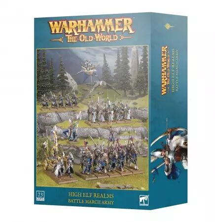 Royaumes Hauts Elfes : Colonne de Bataille (Battle March Army)  - Warhammer the Old World
