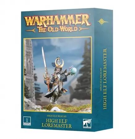 Royaumes Hauts Elfes : Maître du Savoir  (High Elf Loremaster) - Warhammer the Old World