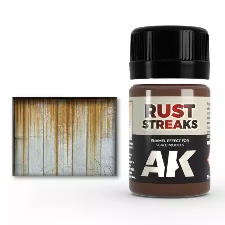 Rust Streaks 35ml - Enamel Product - Ak Interactive