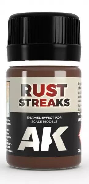 Rust Streaks 35ml - Enamel Product - Ak Interactive