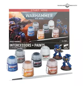 S/Marines + Paints  - Warhammer 40k - Games Workshop