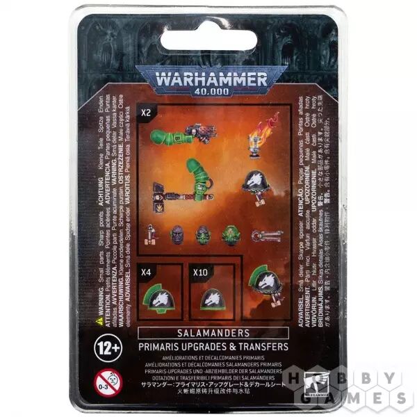 Salamanders: Am�liorations Et D�calomanies  - Warhammer 40k - Games Workshop