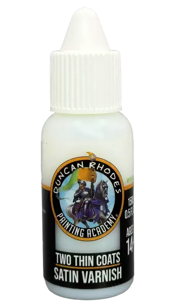 Satin Varnish - Effect - Two Thin Coats