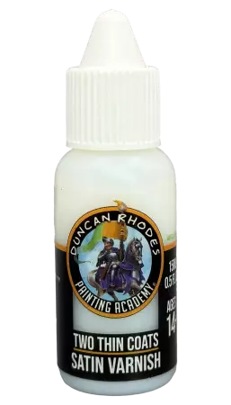 Satin Varnish - Effect - Two Thin Coats