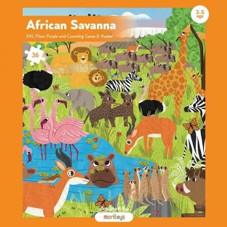 Savane Africaine - Puzzle XXL - Moritoys