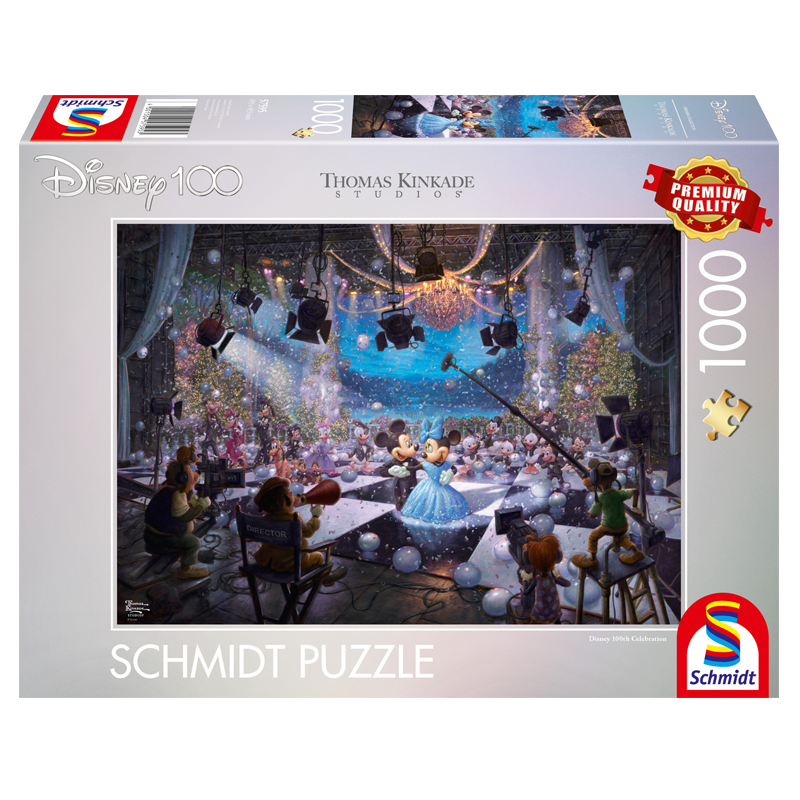 Schmidt - Puzzle 1000 pièces - Disney 100ème Anniversaire