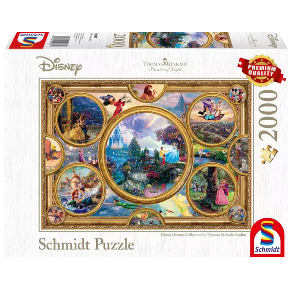 Schmidt - Puzzle 2000 pi�ces - Disney Dream Collection