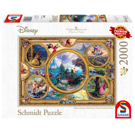 Schmidt - Puzzle 2000 pièces - Disney Dream Collection