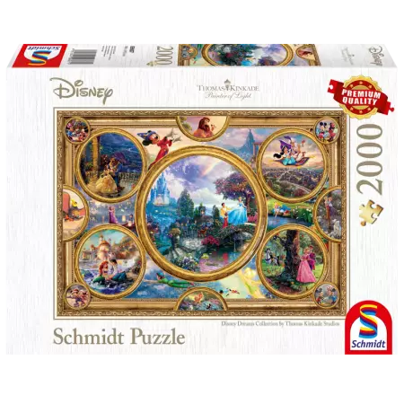 Schmidt - Puzzle 2000 pièces - Disney Dream Collection