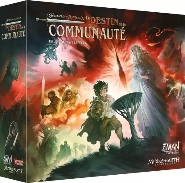 Seigneur des Anneaux : Le Destin de la Communaut� - Pandemic System - Matt Leacock