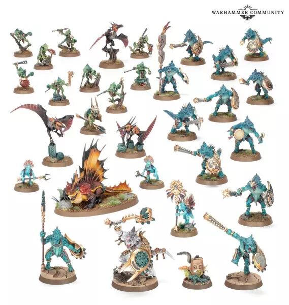 Seraphon - Fer de Lance (Spearhead 2025) - Rodeurs Au Sang Solaire - Warhammer Age of Sigmar