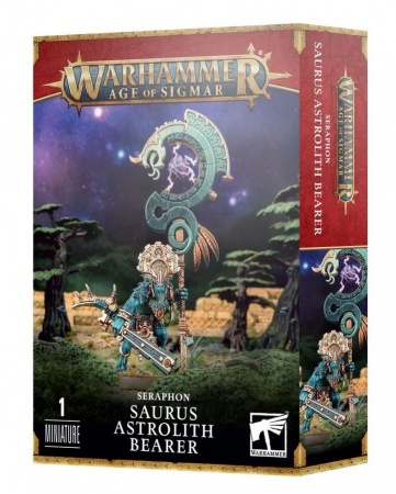 Seraphon - Porteur d\'Astrolithe Saurus (Saurus Astrolith Bearer) - Warhammer Age of Sigmar