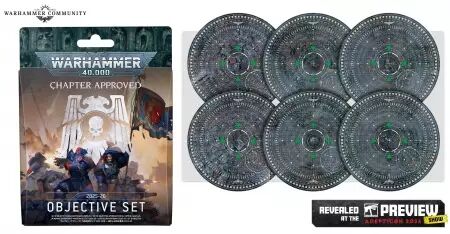 Set d\'objectifs sceau capitulaire 25-26 (Français)  - Warhammer 40k - Games Workshop