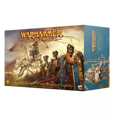 Set de Base Warhammer: The Old World  Core Set  Tomb Kings of Khemri Edition (Anglais)