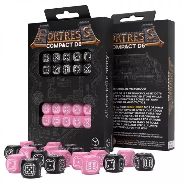 Set de d�s - Forteresse - Plusieurs coloris