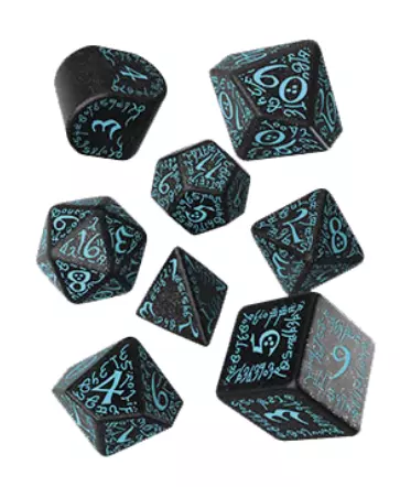 Set de Dés Elfique 20éme Anniversaire - Q workshop