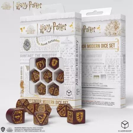 Set de Dés Modernes Harry Potter - Plusieurs variantes