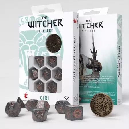 Set de dés The Witcher - Ciri, le Sang des Anciens